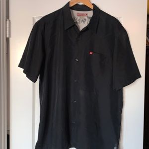 Quicksilver Button Down Short Sleeve Shirt